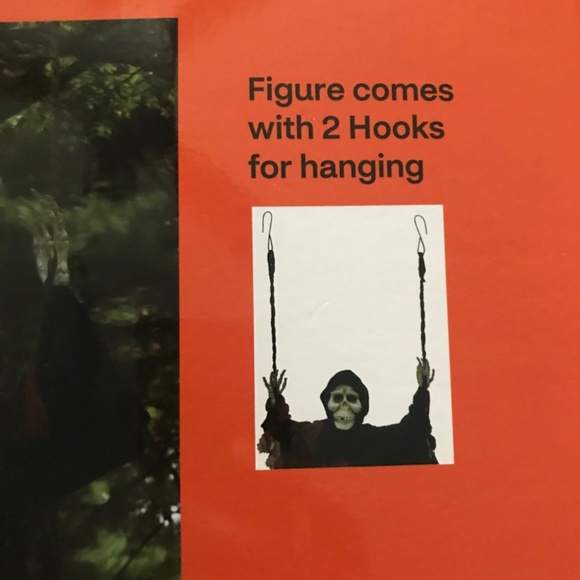 Spooky Village 36” Swinging Skeleton NWT - Picture 7 of 7